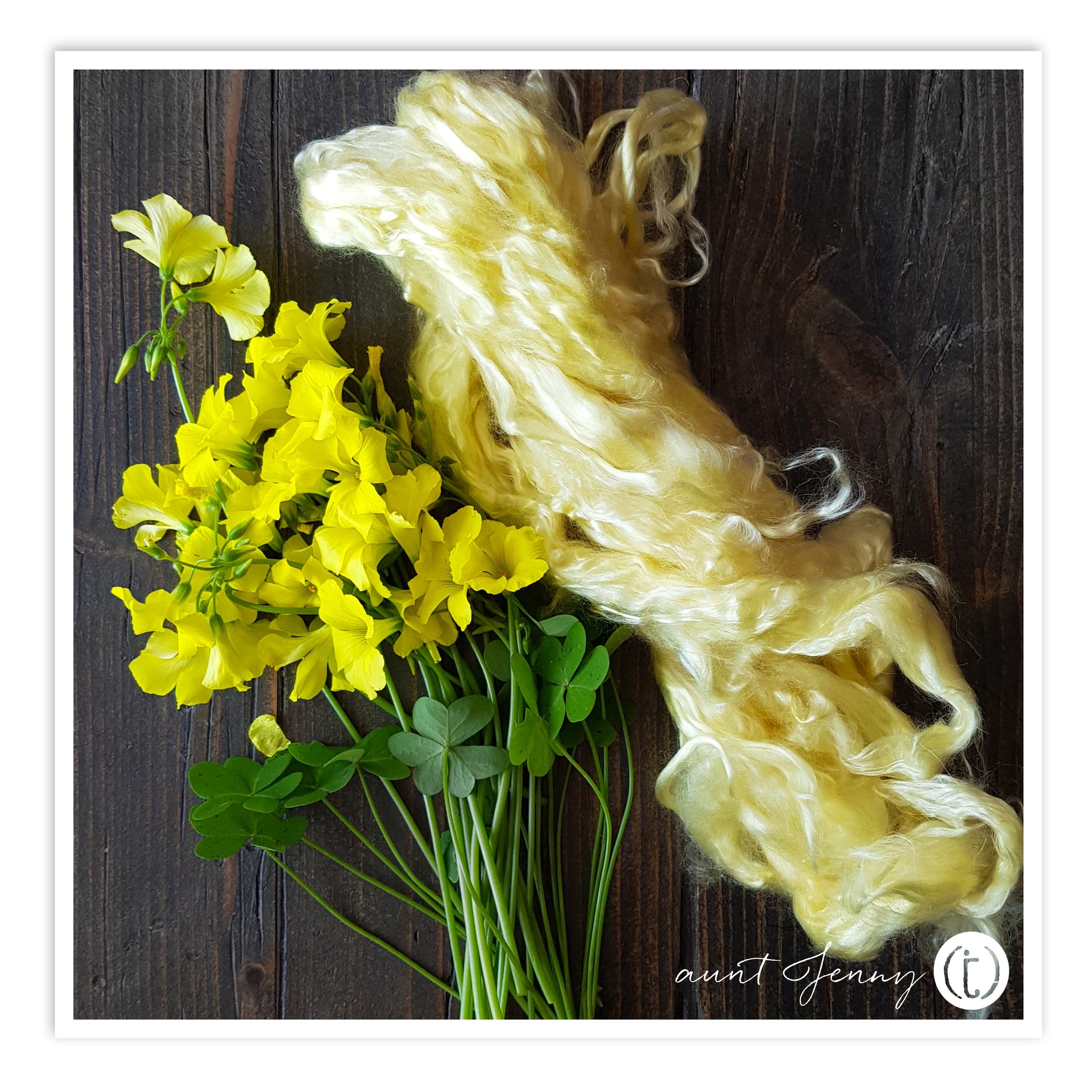 Botanical Dye with Weeds: Oxalis