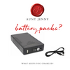 Battery packs for e-spinners