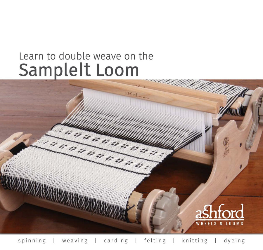 Ashford Learn to Double Weave on the SampleIt Loom guide cover