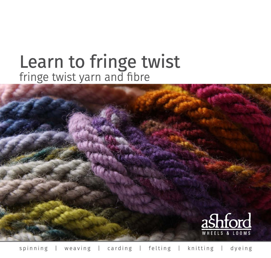 Ashford Learn to Fringe Twist guide cover