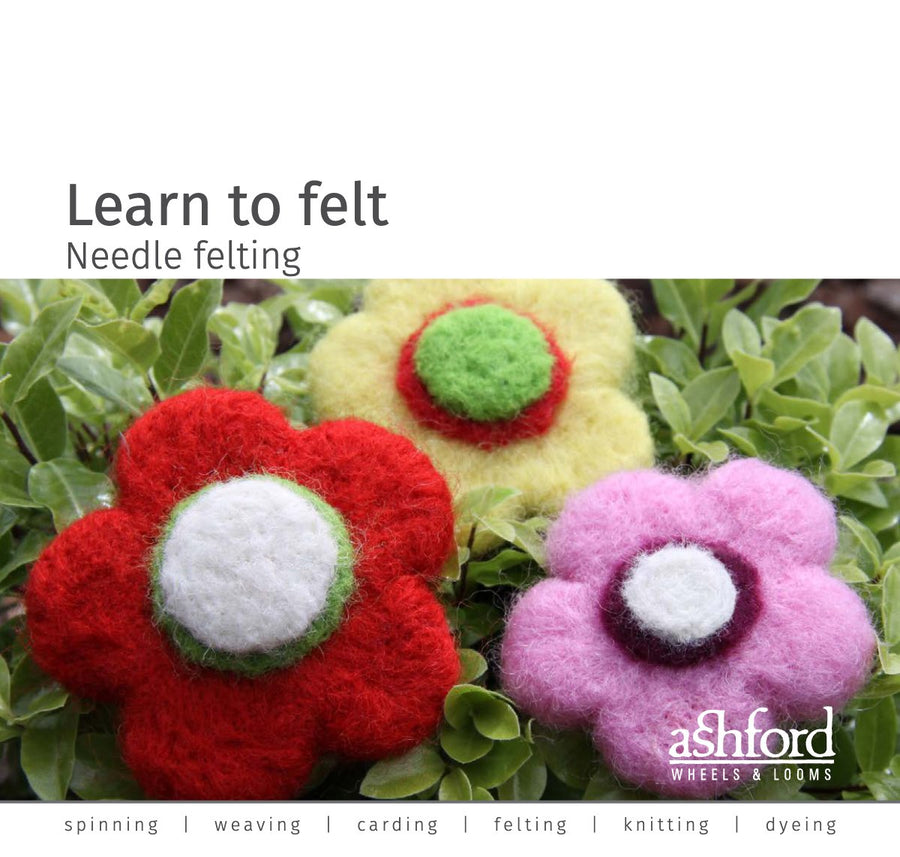 Ashford Learn to Needle Felt guide cover