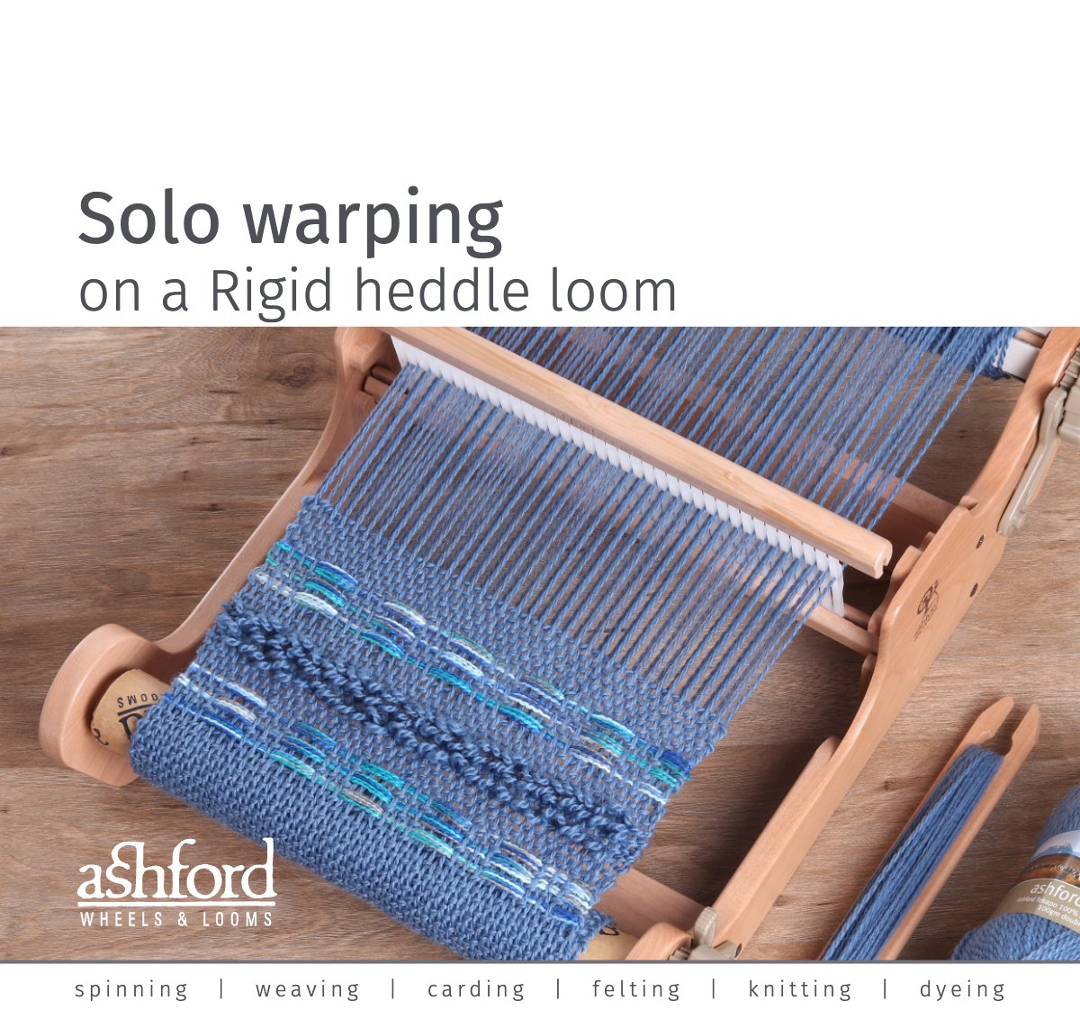 Ashford Solo Warping guide cover