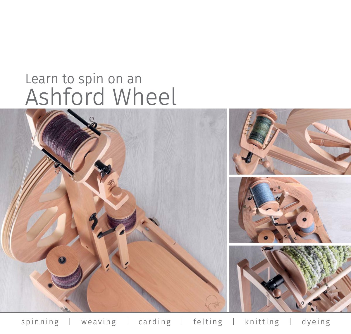 Ashford Learn to Spin guide cover