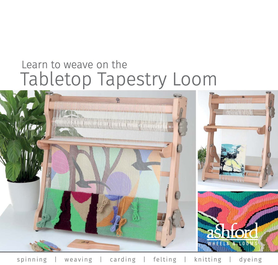 Ashford Learn to Weave on the Tabletop Tapestry Loom guide cover