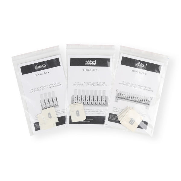 Sticker Set - vinyl adhesive numbers