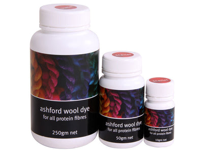 Ashford Wool Dye (OLD COLOURS)