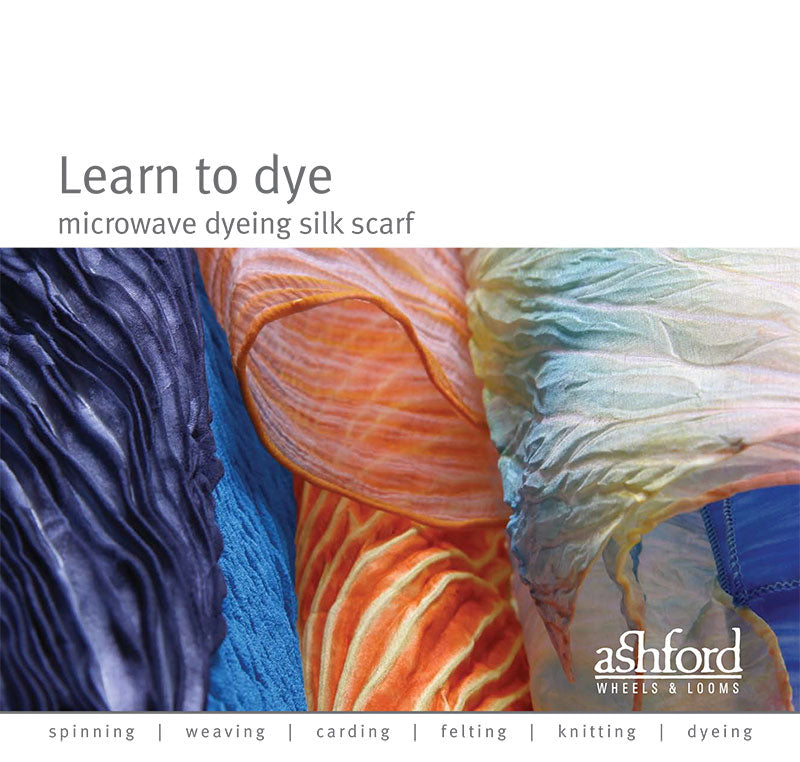 Learn to Microwave Dye / Silk Scarf - Digital PDF