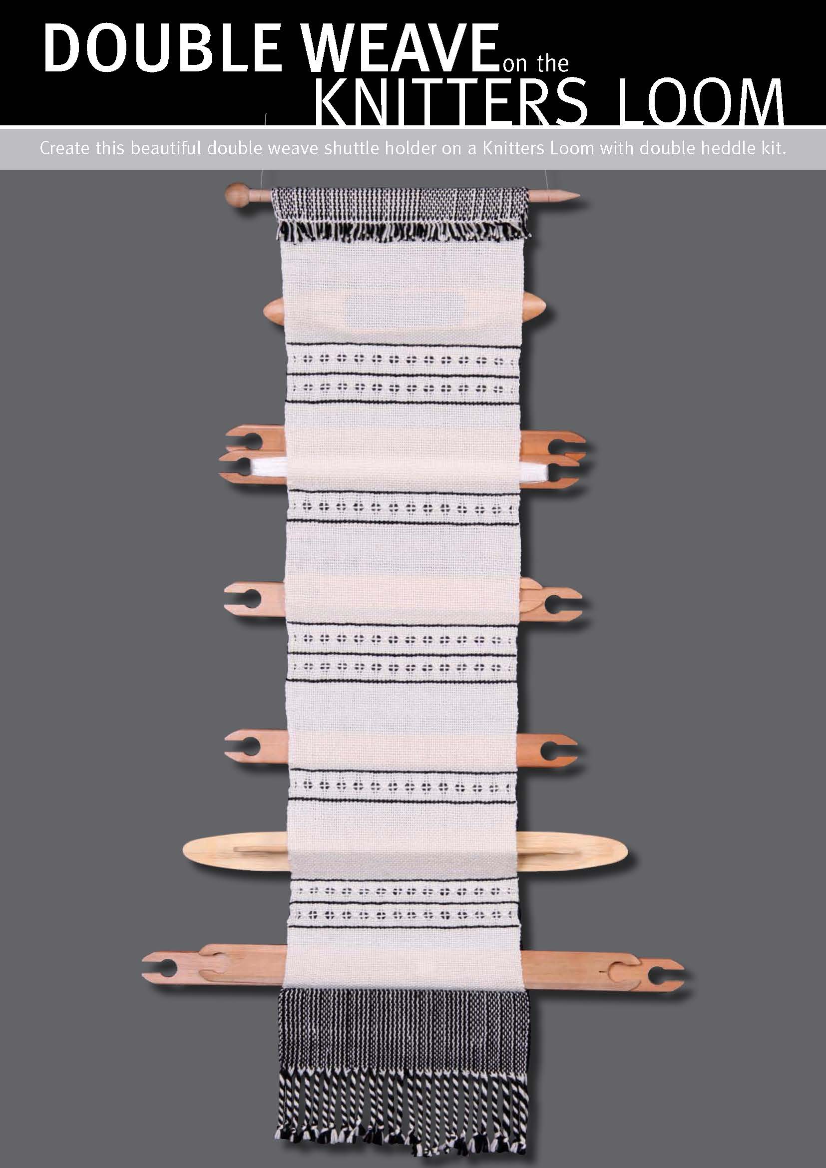 Double Weave on the Knitters Loom - Digital PDF